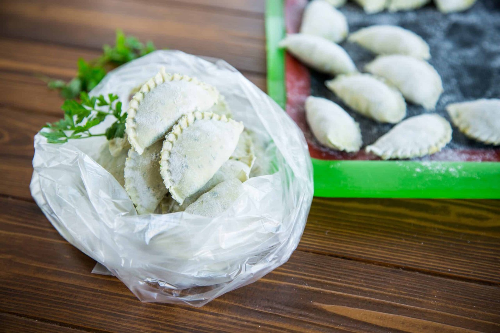 defrost frozen dumplings