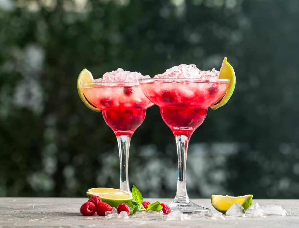 Frozen Raspberry-Ginger Margarita