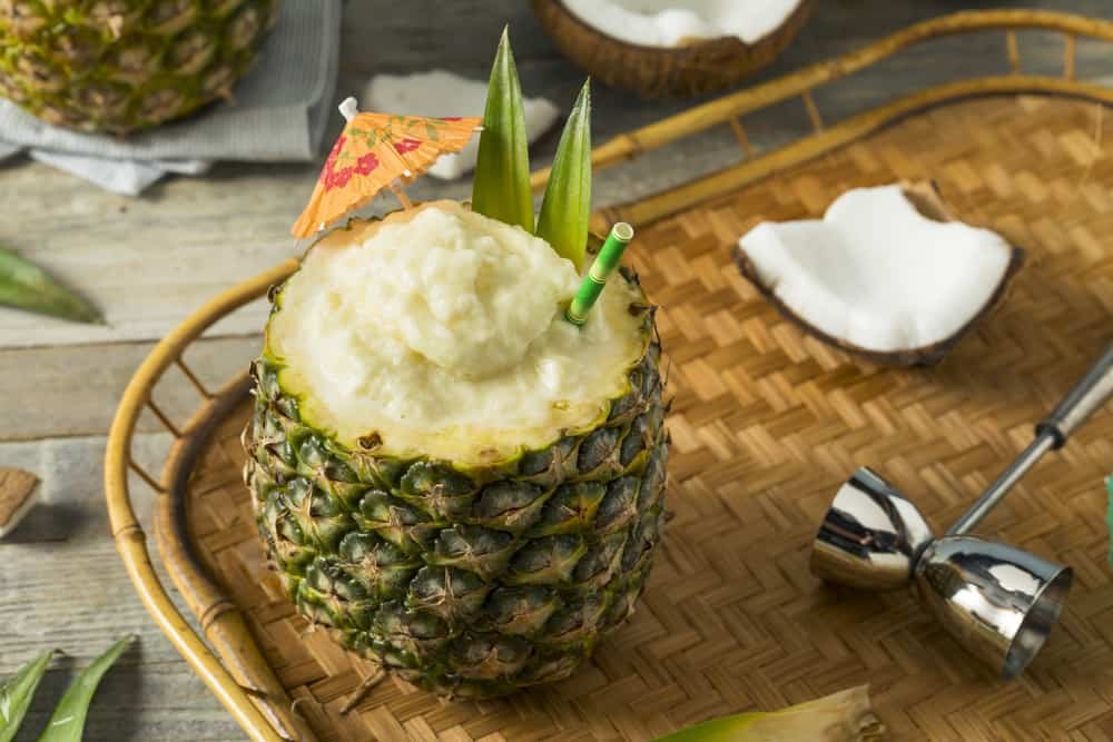 Pineapple Mint Frozen Daiquiri