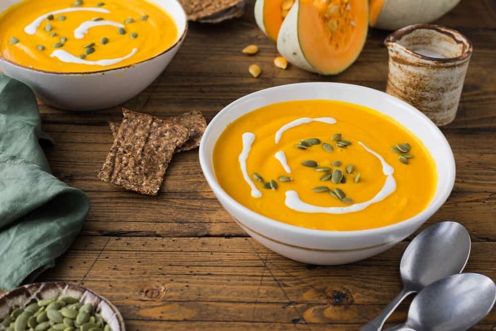 Pumkin Puree in a Bowl