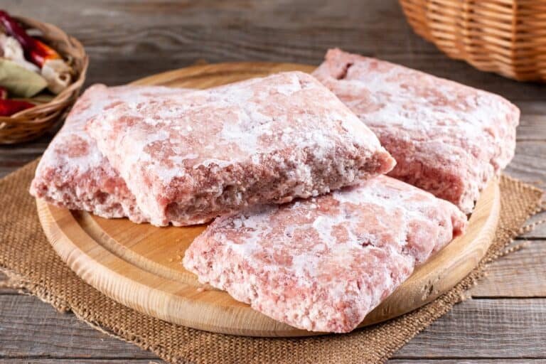 frozen ground meat